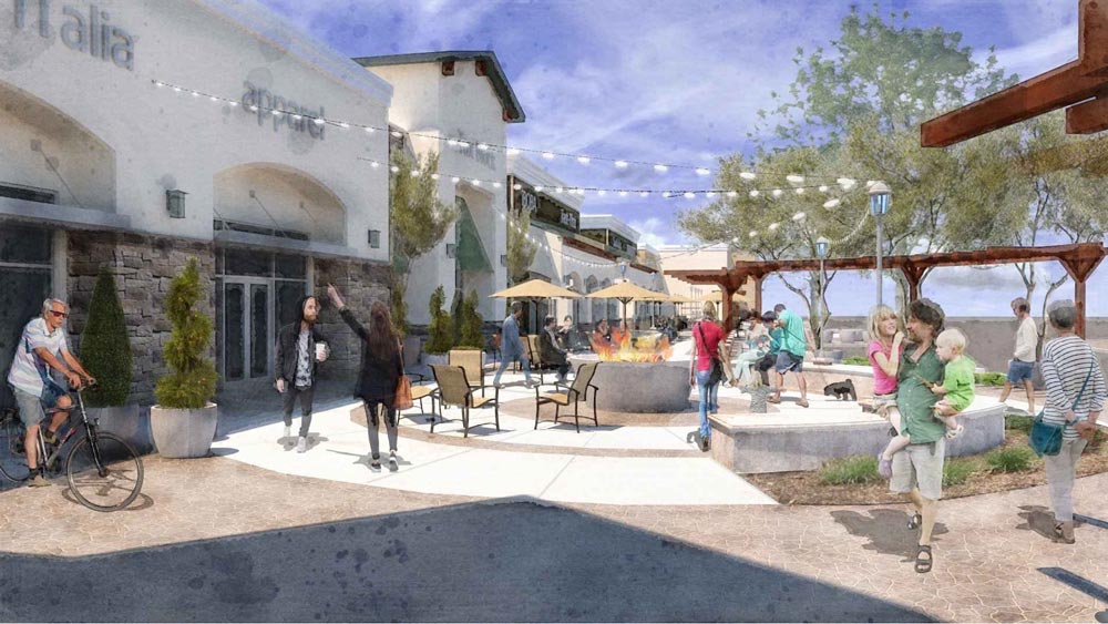 Sand Canyon Retail Center Arch